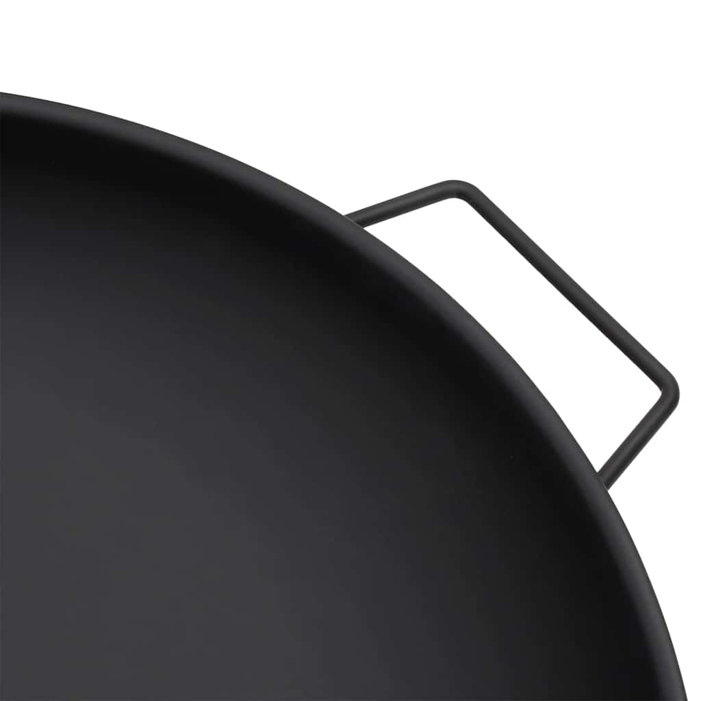 Feuerschale 67,5x58x22,5 cm Stahl schwarz Feuerstelle