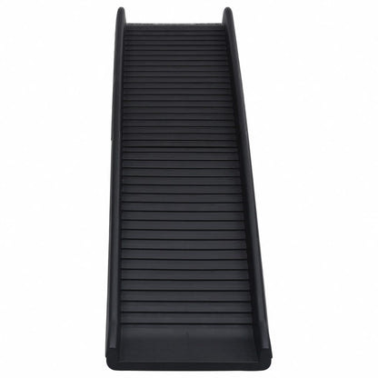 vidaXL Foldable Dog Ramp, Black, 155.5x40x15.5 cm