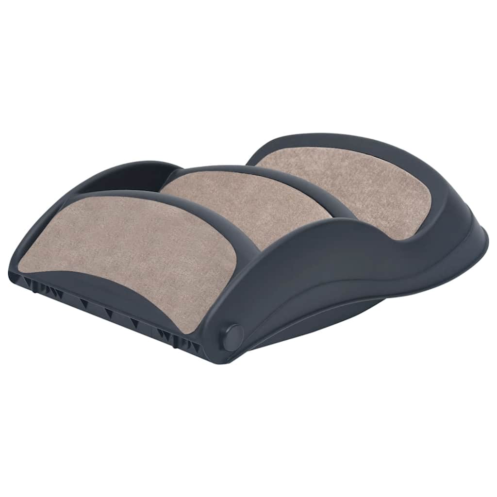 Hundetreppe 3 Stufen Klappbar Dunkelgrau 38x50x38 cm Haustiertreppe