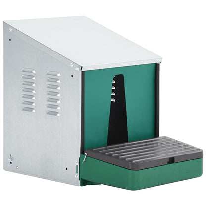 Nestomatic Abrollnest Hühner Legenest Metall 49x31x42 cm mit Auffangschale