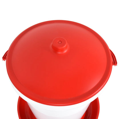 Geflügeltränke Hühnertränke 18 L automatische XL Tränke Wasserspender Trinknapf Geflügel