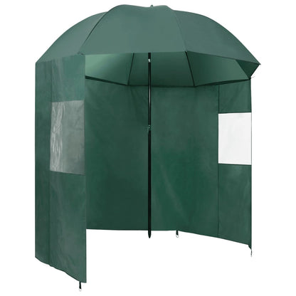 Fishing umbrella, fishing tent, tarpaulin, poncho, umbrella tent, side wall, viewing window, 220 x 193 cm