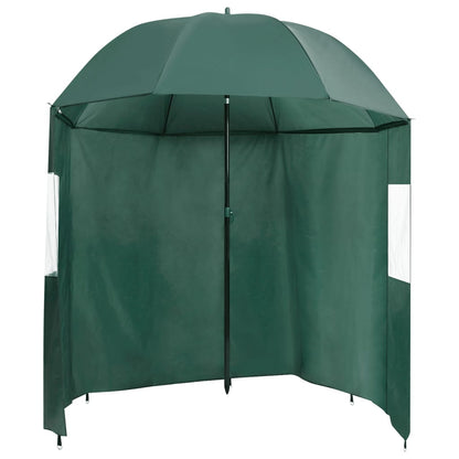 Fishing umbrella, fishing tent, tarpaulin, poncho, umbrella tent, side wall, viewing window, 220 x 193 cm