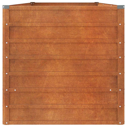 vidaXL Raised Bed Rusty 240x80x77 cm Corten steel