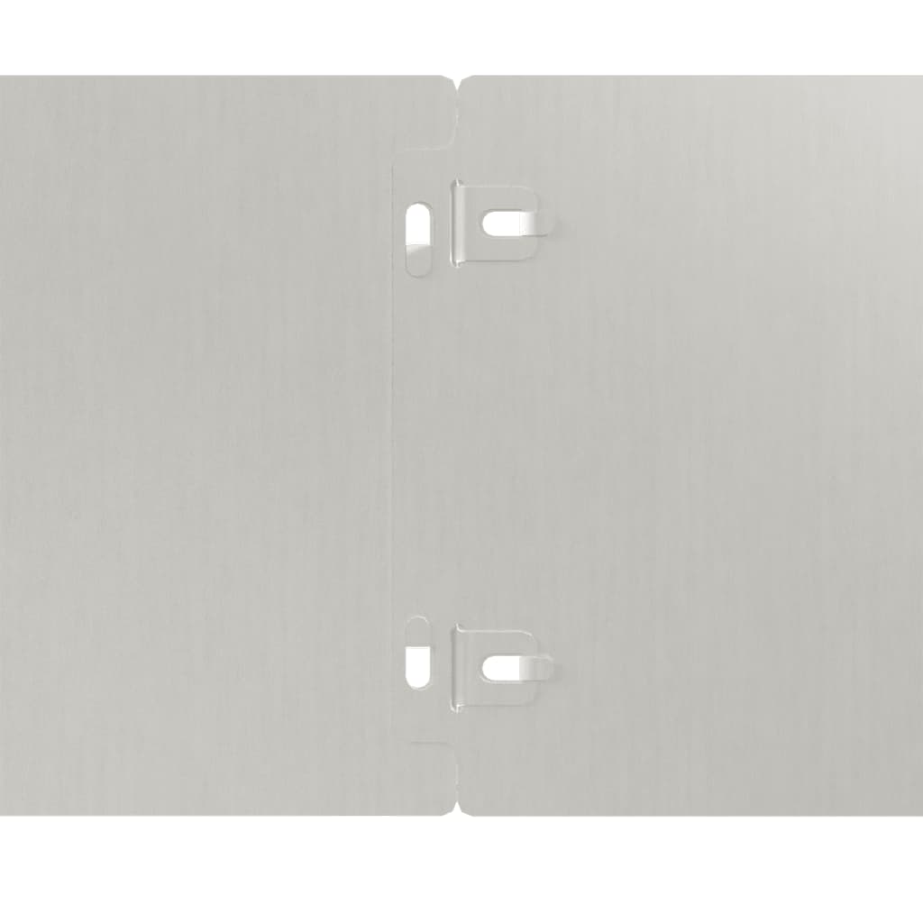 Rasenkanten 10 Stk. 15x103 cm Flexibel Cortenstahl Rost-Design
