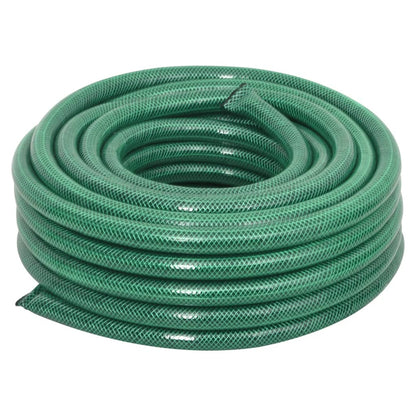 Gartenschlauch Grün 50 m PVC verstärkt Wasserschlauch