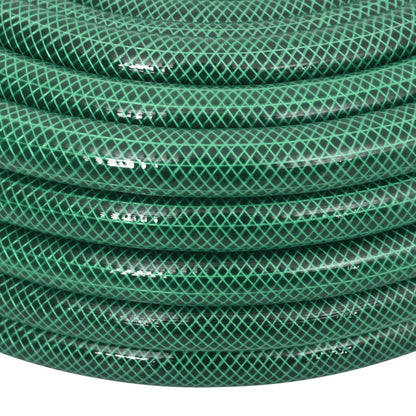 Gartenschlauch Grün 50 m PVC verstärkt Wasserschlauch