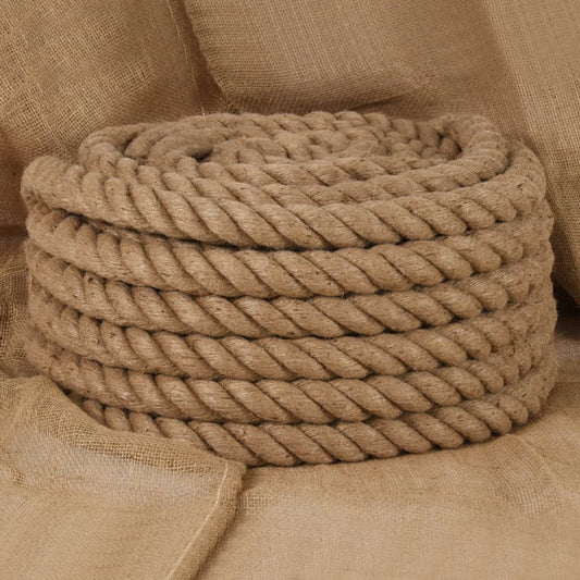 Juteseil 10 m Länge 30 mm Stärke natürliches Material Juteschnur Seil