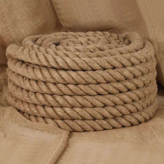 Juteseil 10 m Länge 40 mm Stärke natürliches Material Juteschnur Seil