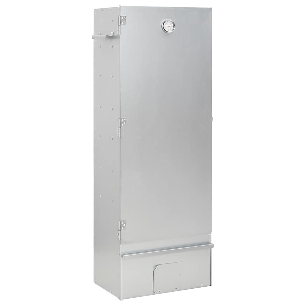 Räucherofen mit Tisch Räuchermehl 44,5x29x110 cm Verzinkter Stahl Räucherschrank