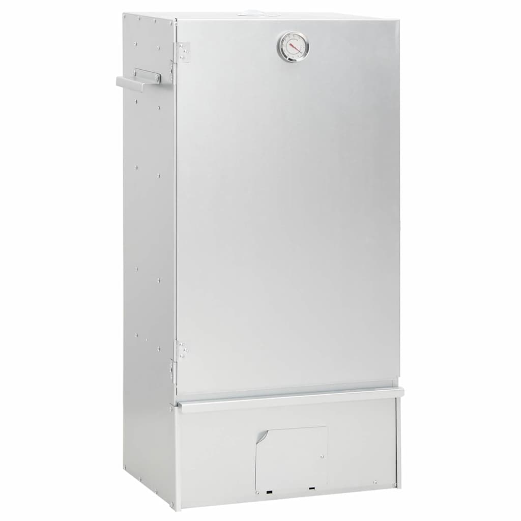 Räucherofen mit Tisch Räuchermehl 44,5x29x83 cm Verzinkter Stahl Räucherschrank