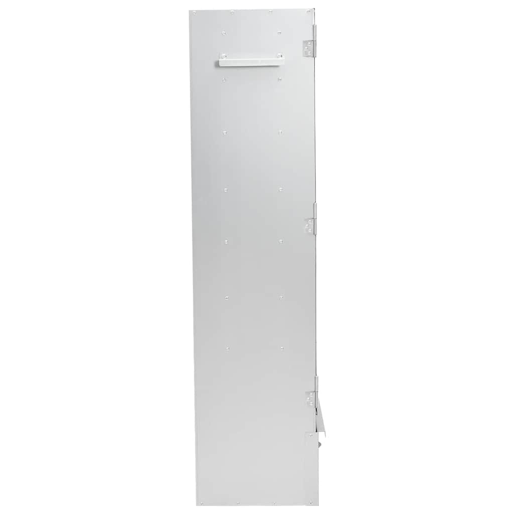 Räucherofen mit Räuchermehl 44,5x29x110 cm Verzinkter Stahl Räucherschrank