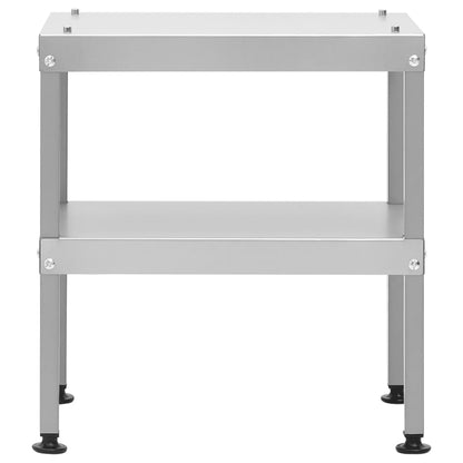 vidaXL table for smoker 40x28x44.5 cm Galvanized steel