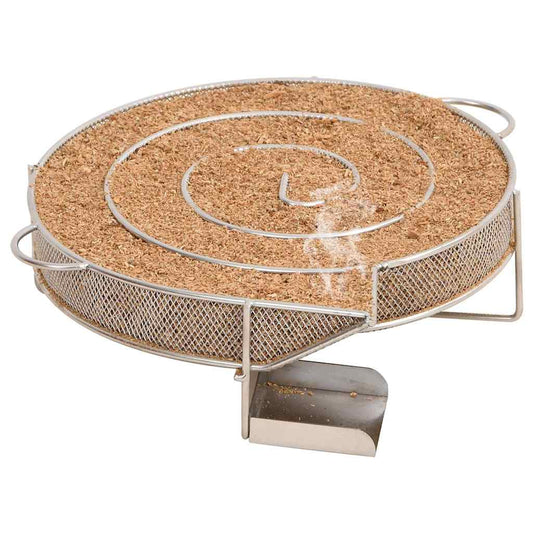 vidaXL Cold Smoke Generator Round 19.5 cm Stainless Steel