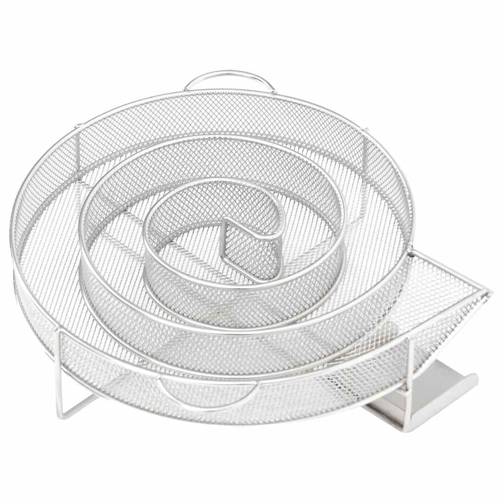 Kaltrauchgenerator Rund 19,5 cm Edelstahl Rauchgenerator für Räucherofen