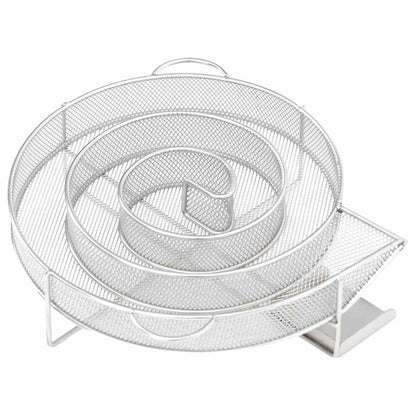 Kaltrauchgenerator Rund 19,5 cm Edelstahl Rauchgenerator für Räucherofen