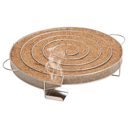 vidaXL Cold Smoke Generator Round 33.5 cm Stainless Steel