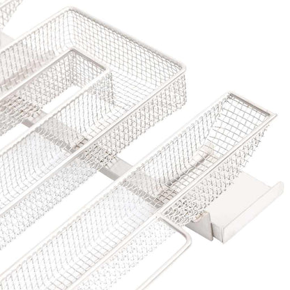 Kaltrauchgenerator 4-Seitig 22,5x21x4,5 cm Edelstahl Rauchgenerator Räucherofen