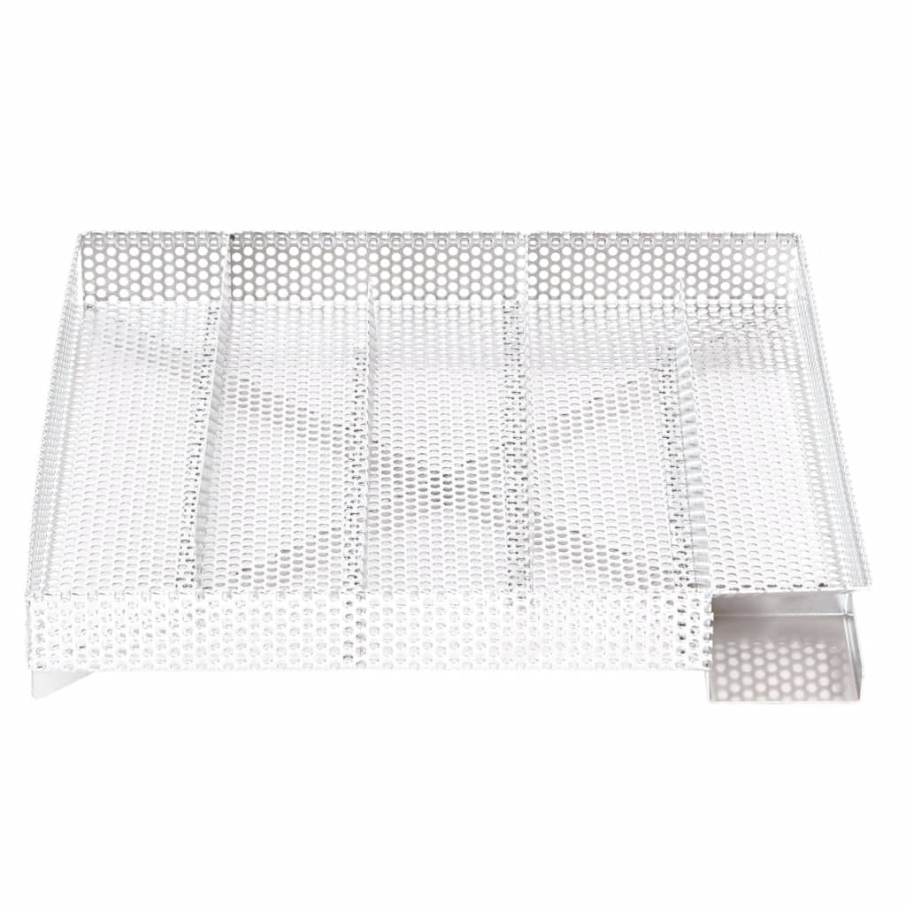 Kaltrauchgenerator 5-Kammer 27x27x4,5 cm Edelstahl Rauchgenartor für Räucherofen
