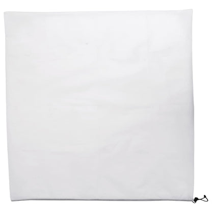 Winter fleece with drawstring, 4 pieces, 70 g/m², 0.8 x 0.8 m, frost protection, garden fleece, plant protection