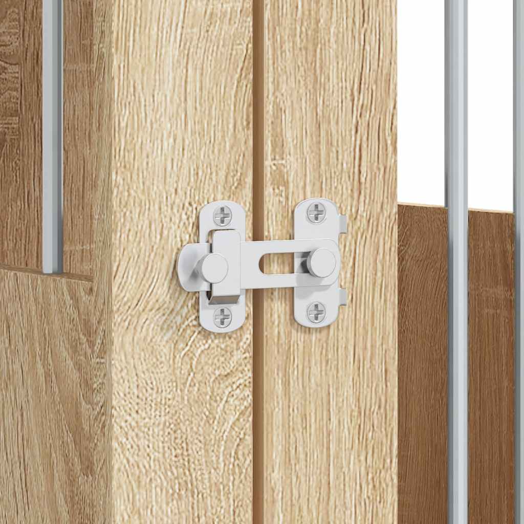 vidaXL dog crate in furniture style Sonoma oak 55x80x68 cm wood composite