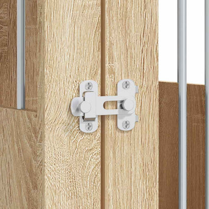 vidaXL dog crate in furniture style Sonoma oak 55x80x68 cm wood composite