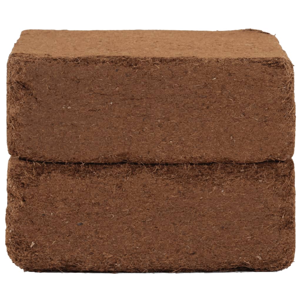 vidaXL Coconut Bricks 2 pcs. 5 kg each 10 kg Total