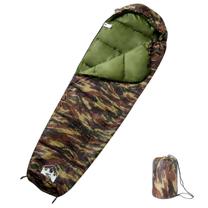 vidaXL Mummy Sleeping Bag for Adults, Camping, 3 Seasons