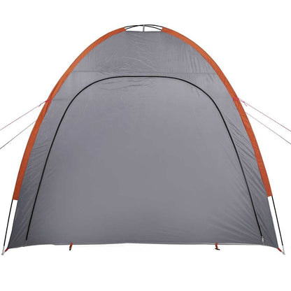 vidaXL Side Tent Grey and Orange Waterproof