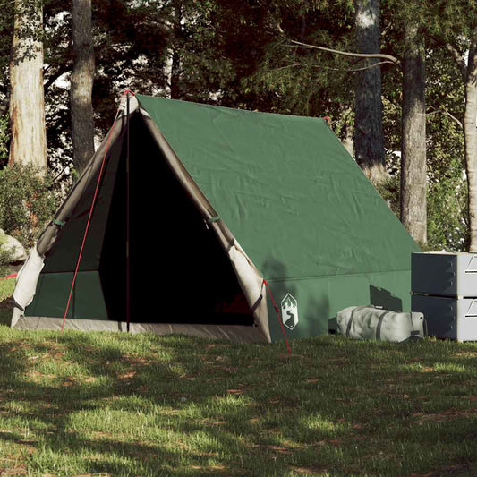 Campingzelt Keilzelt 2 Personen Grün Wasserdicht ultraleicht