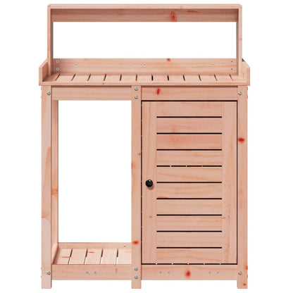 vidaXL Planting Table with Shelves 82.5x50x109.5 cm Solid Douglas Fir