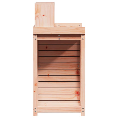 vidaXL Planting Table with Shelves 82.5x50x109.5 cm Solid Douglas Fir