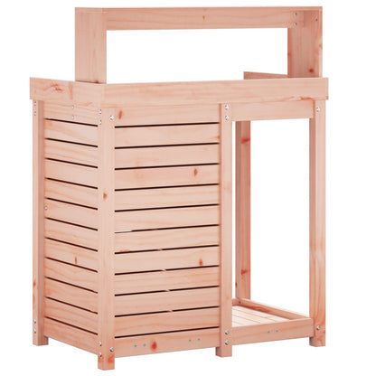 vidaXL Planting Table with Shelves 82.5x50x109.5 cm Solid Douglas Fir
