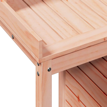 vidaXL Planting Table with Shelves 82.5x50x109.5 cm Solid Douglas Fir