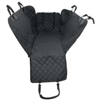 vidaXL Dog Car Seat Cover Black 137x46x50 cm