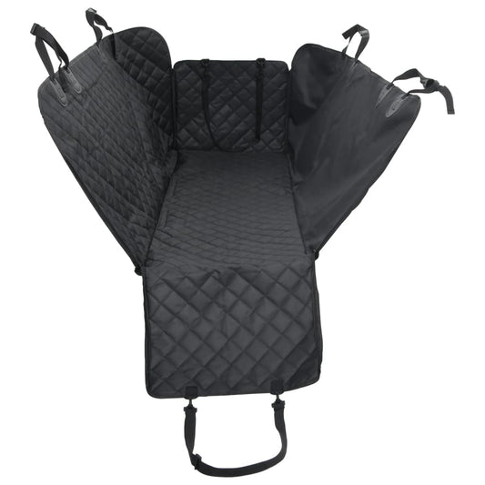 vidaXL Dog Car Seat Cover Black 137x46x50 cm