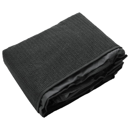 vidaXL Dog Car Seat Cover Black 137x46x50 cm