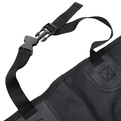 vidaXL Dog Car Seat Cover Black 137x46x50 cm