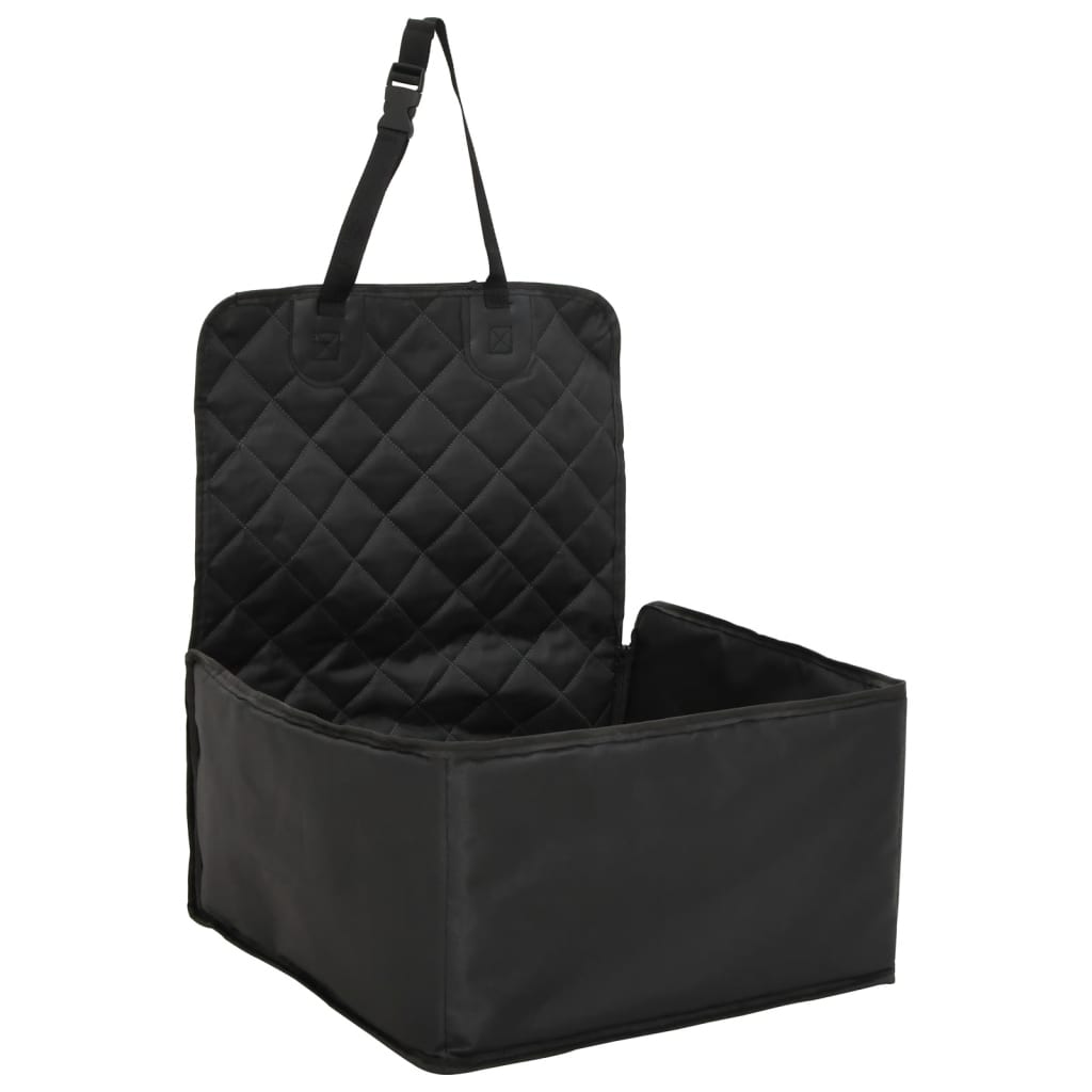 vidaXL Dog Car Seat Black 45x45x25/55 cm