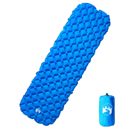 vidaXL Inflatable Sleeping Mat Blue 190x58x6 cm