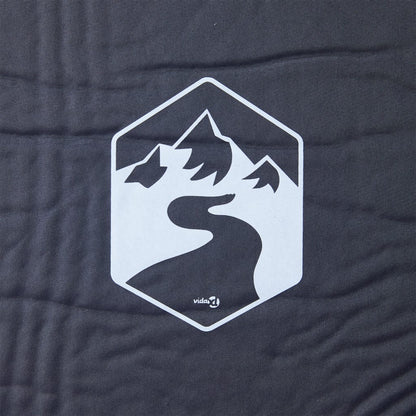 vidaXL Self-Inflating Sleeping Mat with Pillow Grey