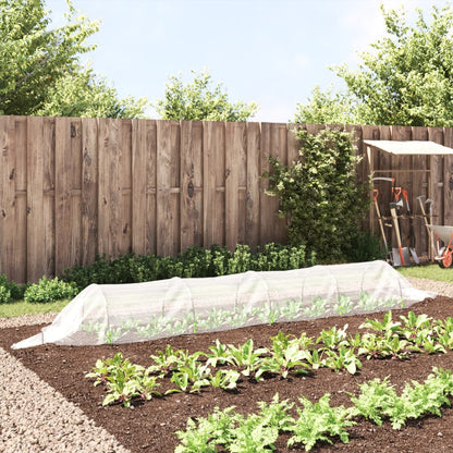 vidaXL net tunnel 1.5x5 m fiberglass and PP