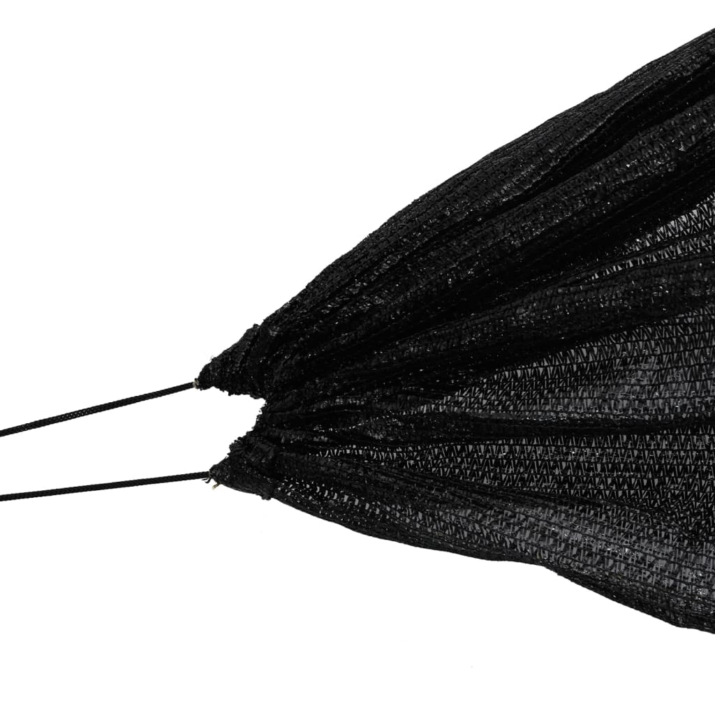 vidaXL Mesh Tunnel Black 300x50x48.5 cm Steel and Polyethylene