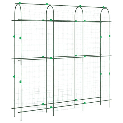 vidaXL Plant Net U-Frame 181x31x182.5 cm Steel