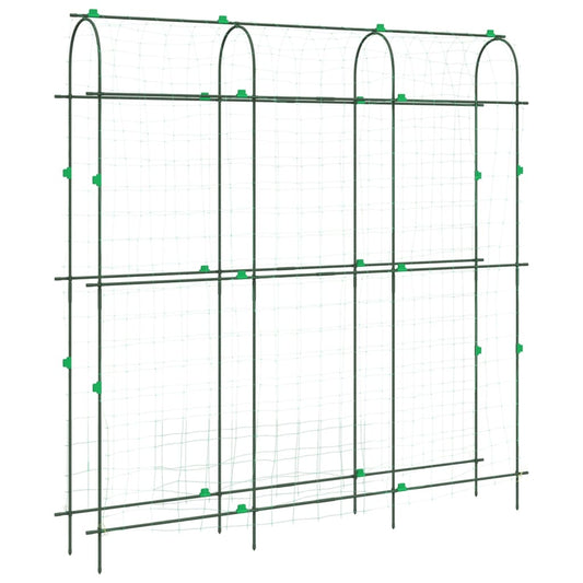 vidaXL Plant Net U-Frame 181x31x182.5 cm Steel