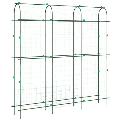 vidaXL Plant Net U-Frame 181x31x182.5 cm Steel