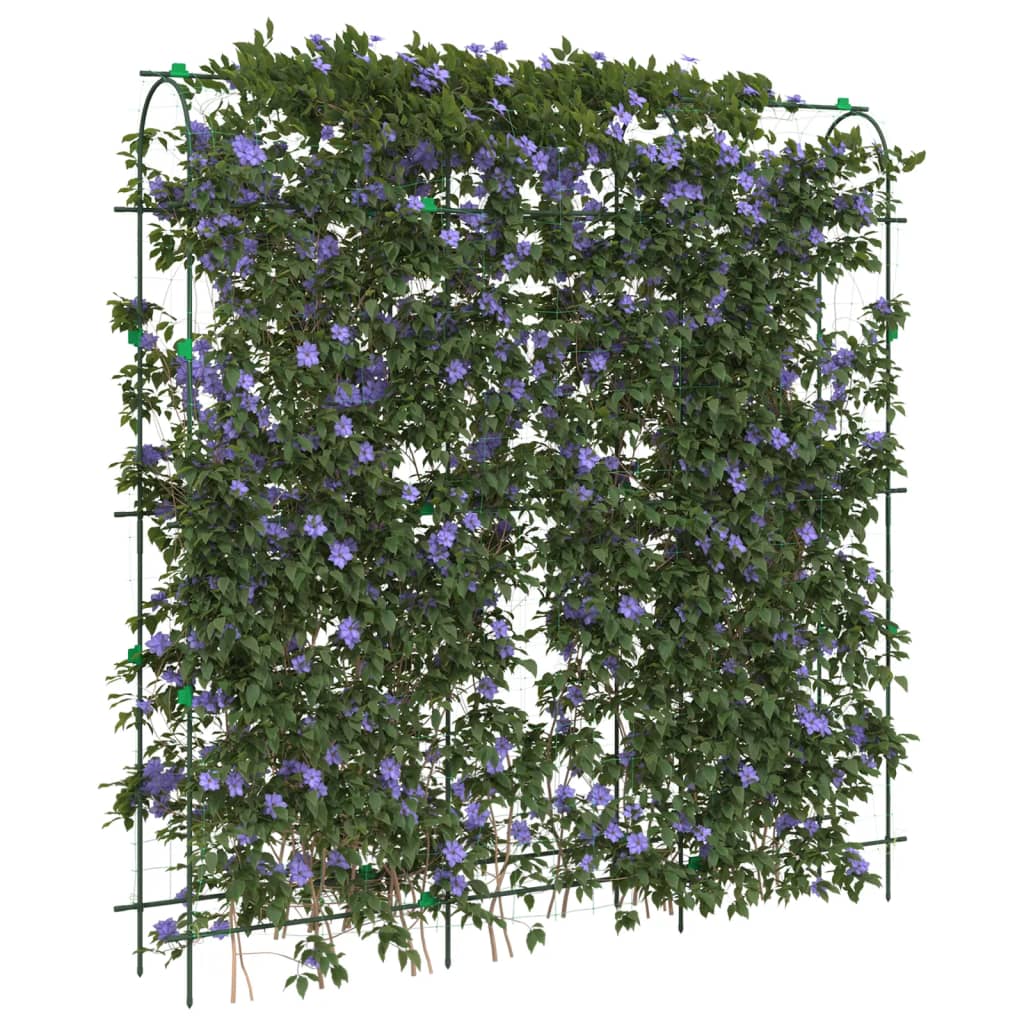 vidaXL Plant Net U-Frame 181x31x182.5 cm Steel