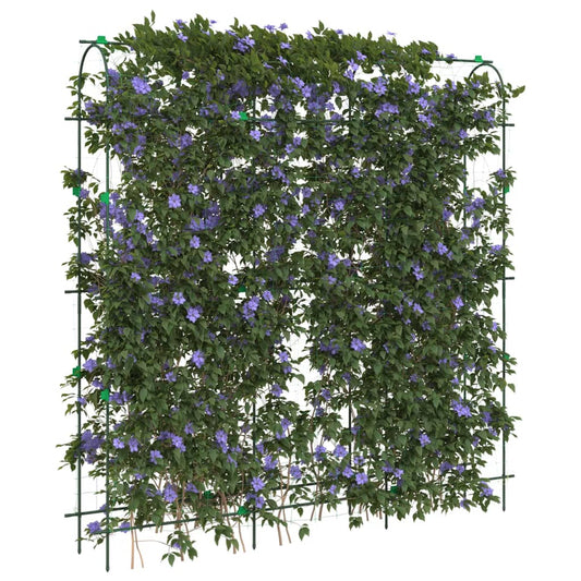 vidaXL Plant Net U-Frame 181x31x182.5 cm Steel