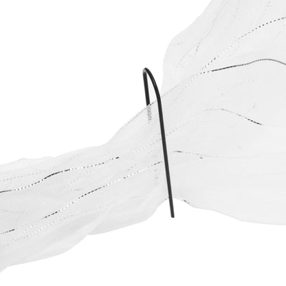 vidaXL Net Tunnel 2 pcs. 1.5x5 m Fiberglass and PP