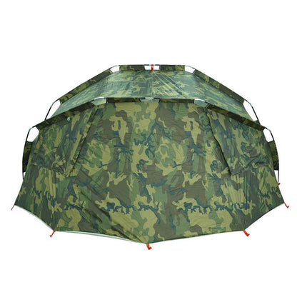 vidaXL Fishing Tent 5 Person Camouflage Pattern Waterproof